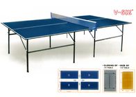 家族のレクリエーションのための厚さ1つの12のMmのに付き標準的な折り畳み式の卓球表屋内4つ