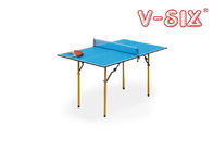 別の色は小型の折り畳み式の容易取付ける卓球のテーブルをからかいます