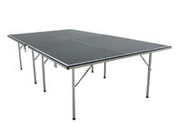 MDFは球のバット ポケット青色と、容易な鋼鉄折り畳み式の卓球のテーブル取付けます