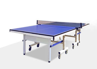 25mmのテーブルの上の競争の卓球のテーブル学校のための青いMDF材料