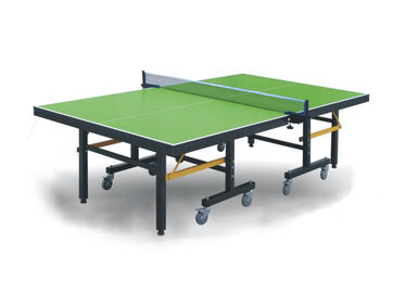 20*50mmのフレーム サイズの折り畳み式の競争の卓球のテーブルの屋内緑色